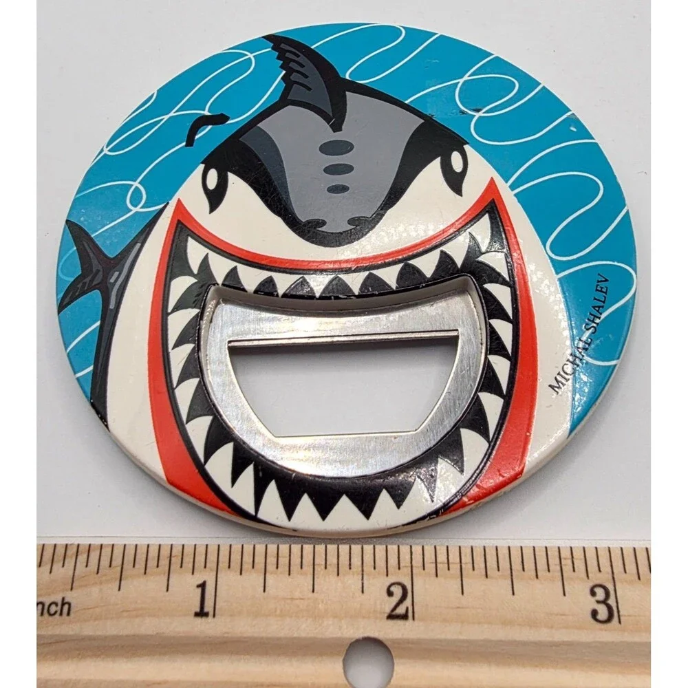 Shark Bottle Opener Double Sided Novelty Bar Tool Michael Shalev Ritzenhoff